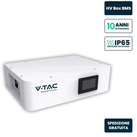 V-TAC HV Box BMS per Batterie di Accumulo Impilabili Alta Tensione SKU 12002