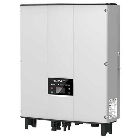 V-Tac Inverter On Grid 5kW Monofase IP65 con Display LCD per Impianto Fotovoltaico