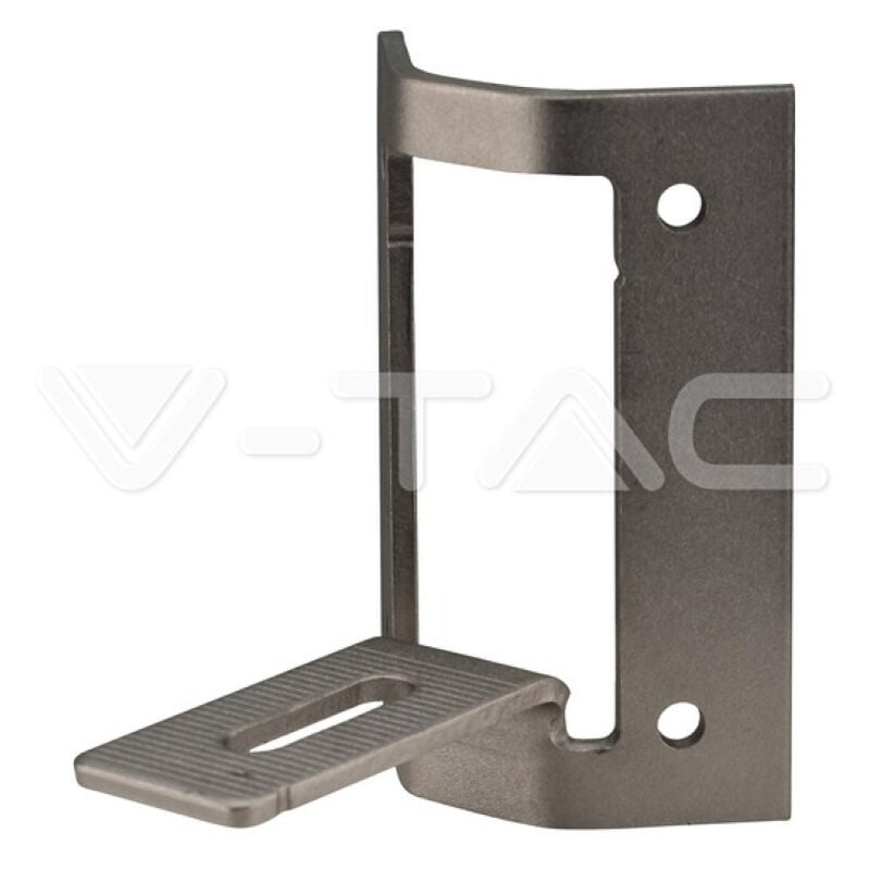 V-tac - Supports en acier pour la fixation de panneaux solaires photovoltaà¯ques sur tà´le trapézoà¯dale ou toiture isolée (lot de 5)