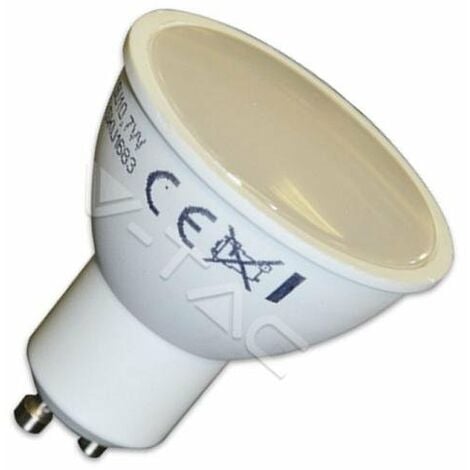 ESOLUTION V-TAC LAMPADA LAMPADINA LED FARETTO GU10 5W 220V SMD5630 RAGGIO 110° LUCE CALDA-NATURALE-FREDDA SKU 1685-1686-1687 5W calda