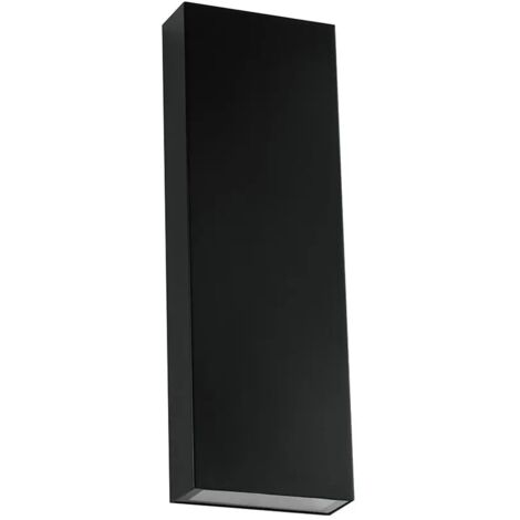 V-TAC Lampada LED da Muro 8W Doppio Fascio Luminoso Colore Nero 4000K IP65
