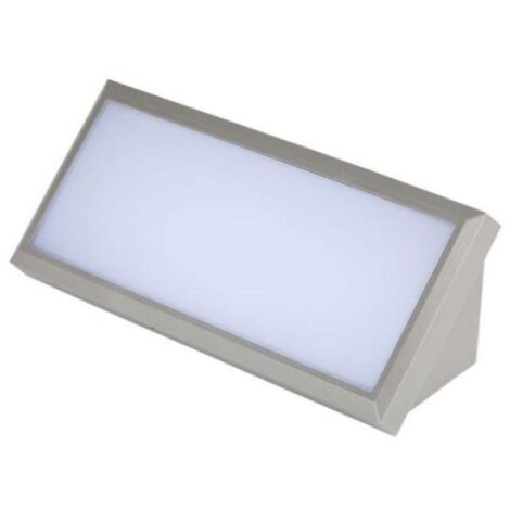 V-TAC Lampada LED da Muro Angolare 20W Colore Grigio Chiaro 4200K IP65