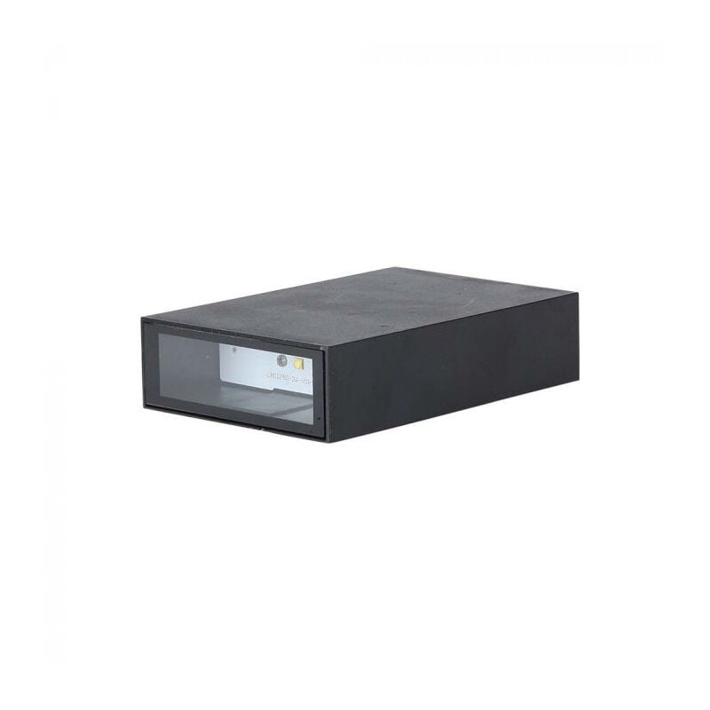 V-tac - 4W led wall light nero 3000K - Luce calda