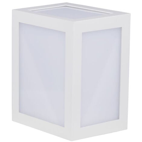 V-TAC Lampada LED da parete 12W forma di Lanterna quadrata Colore Bianco luce 4000K IP65 218335