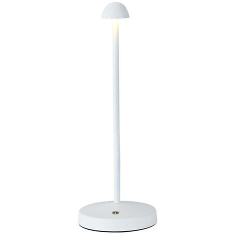 V-TAC Lampada LED da Tavolo 1.6W 25295105mm Bianco, Ricaricabile, Touch, CCT 3in1