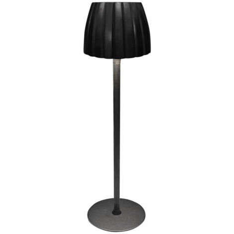 V-TAC Lampada LED da Tavolo 2.7W 105340mm Colore Nero ricaricabile con USB C Touch Dimmerabile 3in1