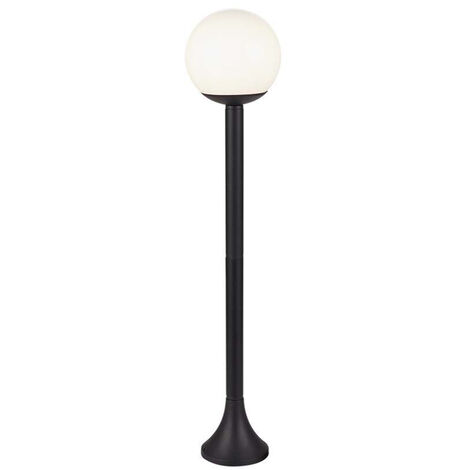 V-TAC Lampada LED da Terra a Lanterna con Portalampada E27 Colore Nero Opaco h:97cm IP44