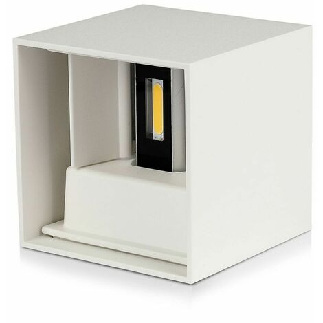V-TAC Lampada LED Doppio LED COB 11W Bianco Satinato Fascio Regolabile Bianco Caldo IP65