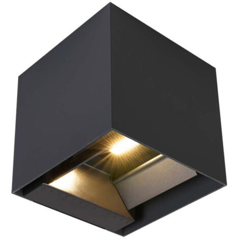 V-TAC Lampada LED Giardino con Pannello e Sensore 9W Nero 150153150mm Bianco Caldo IP65