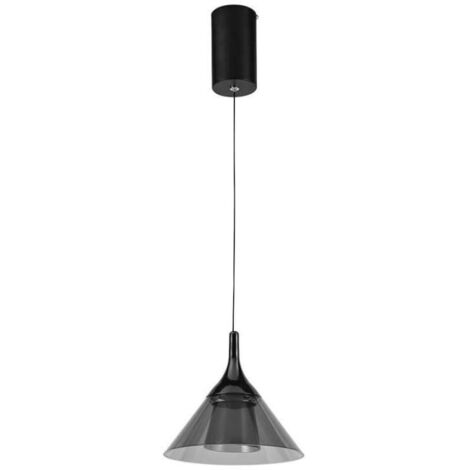 V-TAC Lampadario LED a Campana 9W 19.517.5100Cm Colore Nero 3000K