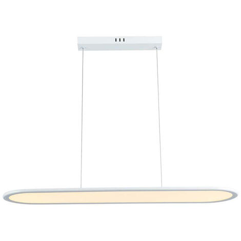 V-TAC Lampadario LED a Sospensione 24W 80104Cm Colore Bianco 4000K