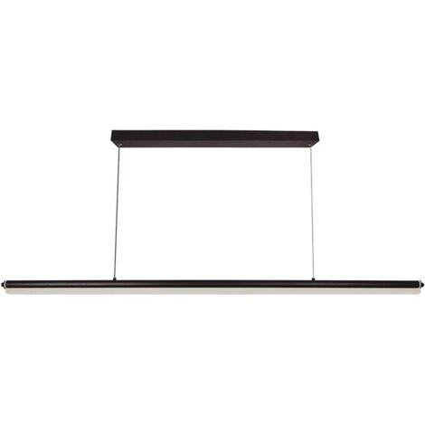 V-TAC Lampadario LED a Sospensione in Alluminio 23W Colore Nero 4000K