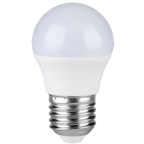 V-TAC Lampadina LED E27 4,5W G45 Bianco Freddo (Box 3 pezzi)