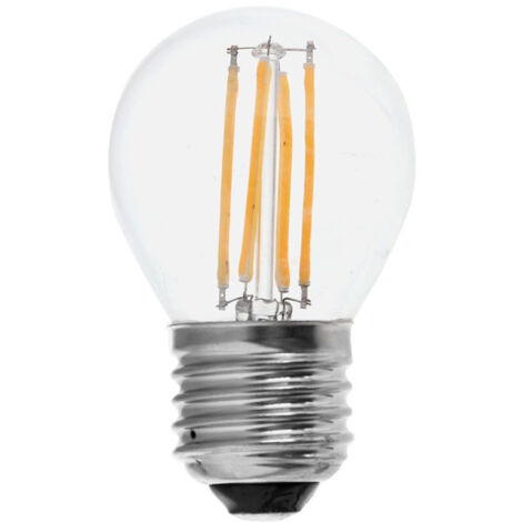 V-TAC Lampadina LED E27 6W 100LM/W G45 Filamento Bianco Freddo