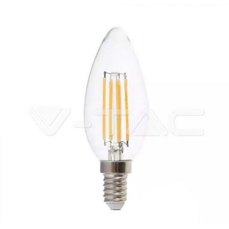 LED CLASSIC 60W E14 CW B35 Luce calda