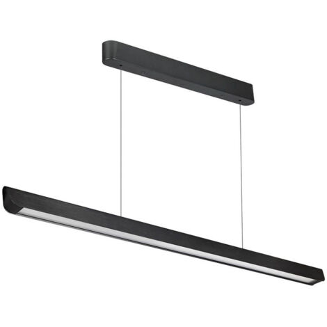 V-TAC LED Deckenleuchte Samsung Chip 36W Linear Schwarz 12275060mm 3in1