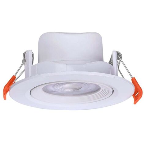 V-TAC LED Down Light - CCT - IP20 - Blanc - 7W - 510 Lumens - 3In1