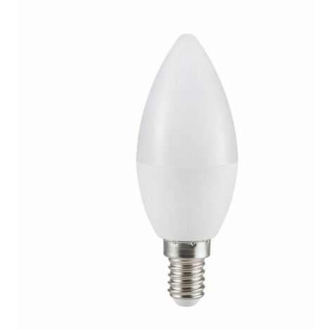 V-TAC LED-Glühbirne, E14-Sockel, 5,5 W, Kerze, Kaltweiß