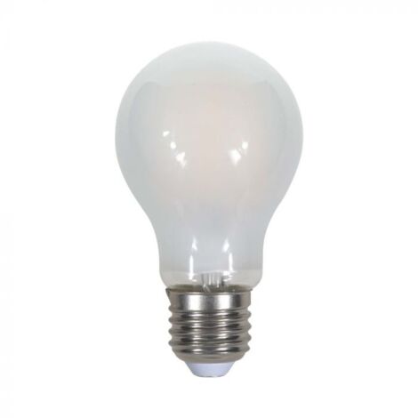 V-TAC LED-Glühbirne E27 8W 100LM/W A67 Filament Satin Warmweiß
