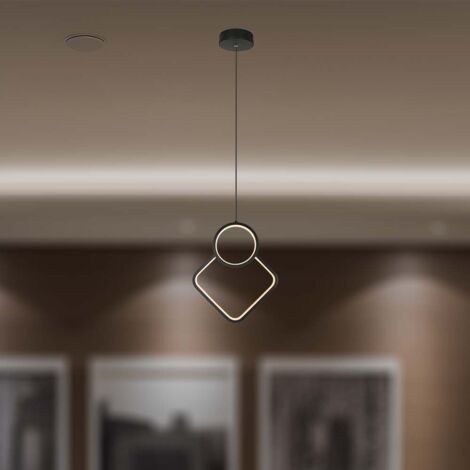V-TAC LED Pendelleuchte 12W Modernes Design 2801800mm Einstellbar Naturweiß