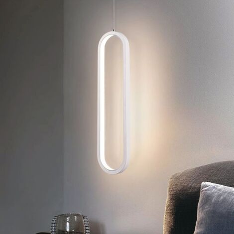 V-TAC LED Pendelleuchte 13W Modernes Design 100x70x1530mm Weiß Warmweiß