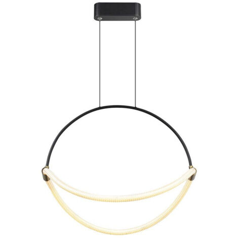 V-TAC LED Pendelleuchte 16W Elegant Minimalistisch 400x160x1650mm Schwarz Naturweiß