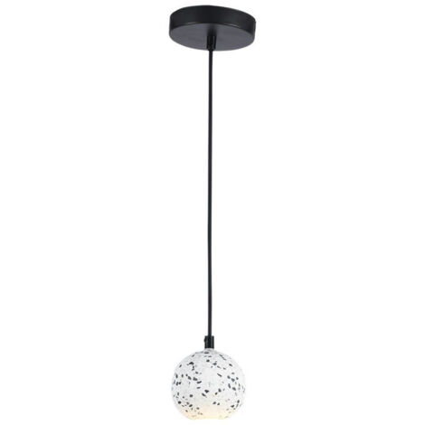 V-TAC LED-Pendelleuchte, G91 Strahlerfassung, Marmor-Finish, T100xH1200mm, IP20