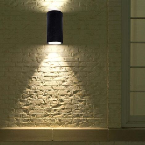 V-TAC LED Spot Light - Lampe murale pour béton - GU10 - IP20 - Gris foncé