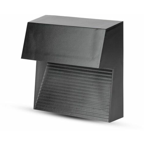 V-tac led step light escaleras 3w 3000k ip65 negro vt-1172 1398