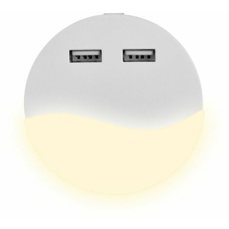V-TAC LED Strahler Samsung Chip Nachtlicht Stufenlicht 0,45W Dämmerungssensor Warmweiß IP20