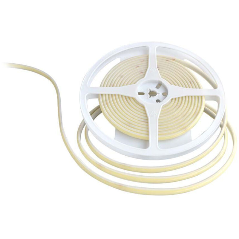 V-tac - Bande led COB-320 10W/m 5m 24V 1000Lm/m 3000K IP67 8mm