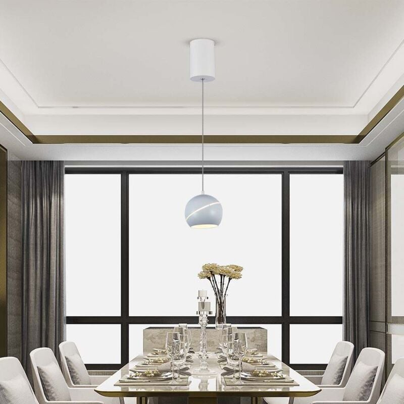 V-tac - Plafonnier design - IP20 - Corps blanc - 8.5W- 850 Lumens - 3000K