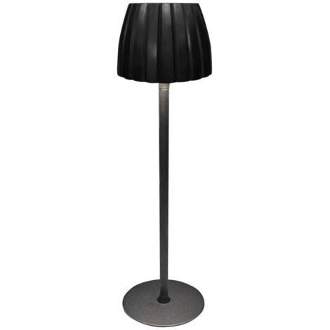 V-TAC LED Tischleuchte 2,7W 105340mm Schwarz Wiederaufladbar, Touch Dimmbar 3-in-1