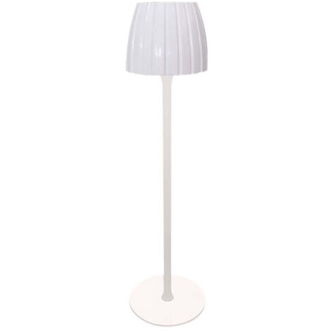 V-TAC LED Tischleuchte 2,7W 105340mm Weiß Wiederaufladbar, Touch Dimmbar 3-in-1
