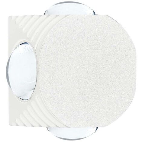 V-TAC LED-Wandleuchte rund - IP54 - Weiß - 4W - 390 Lumen - 4000K