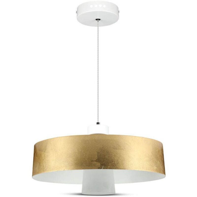 V-TAC VT-7666 Lustre led en métal SMD 7W couleur or forme bol lumière blanche naturelle 4000K Ø340mm – SKU 3932 V-TAC VT-7666 Lustre led en métal SMD 7W couleur or forme bol lumière blanche naturelle 4000K Ø340mm – SKU 3932