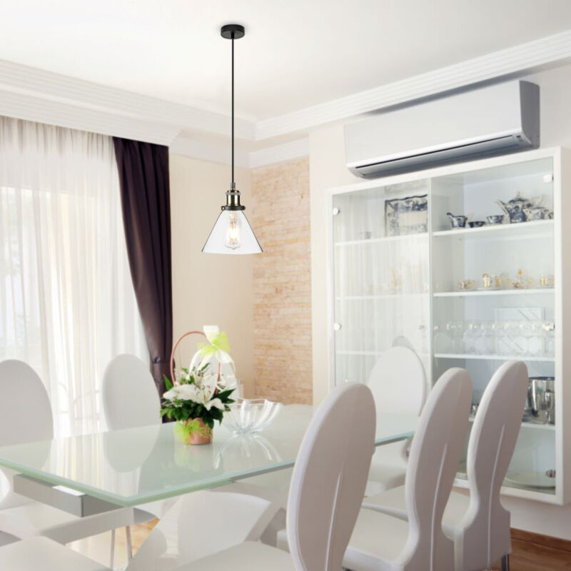 Plafonnier design suspension luminaire suspendu lampe spot IP20 E27 abat-jour verre vtac 3738 Plafonnier design suspension luminaire suspendu lampe spot IP20 E27 abat-jour verre vtac 3738