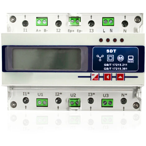 V-TAC Meter Contatore Bidirezionale Trifase per Inverter XG Series