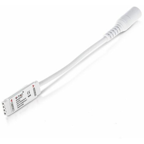 V-TAC Mini amplificador de seà±al para tira de LED RGB SMD5050