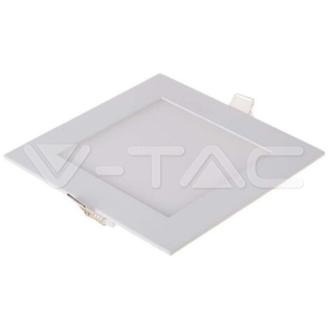 V-tac panel mini led empotrable cuadrado 18w 6400k ip20 vt-1807 - 214871