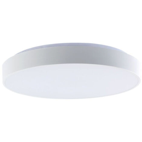 V-TAC Plafoniera LED 60W Rotonda Telecomando CCT 3in1 Bianco D495mm Dimmerabile Elegante