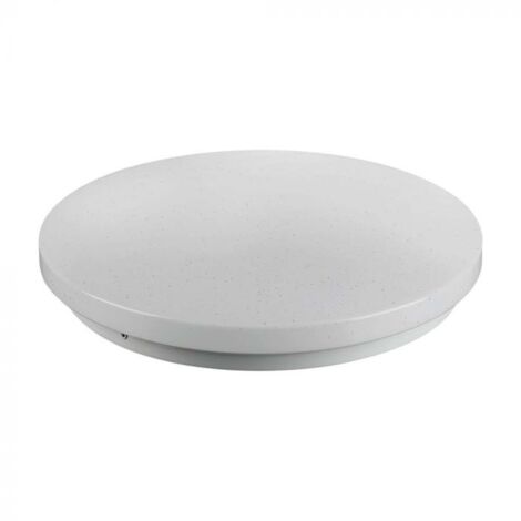 V-TAC Plafoniera LED Rotonda 24W 3in1 Effetto Stellato Google/Alexa Dimmerabile