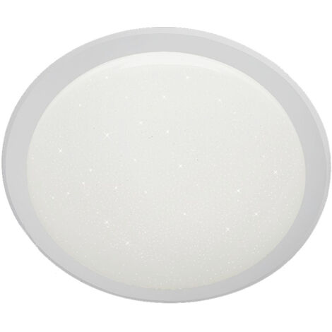 V-TAC  Plafoniera LED Rotonda 60W con Telecomando Cambia Colore 3 in 1 Effetto Stellato Dimmerabile SKU 14551