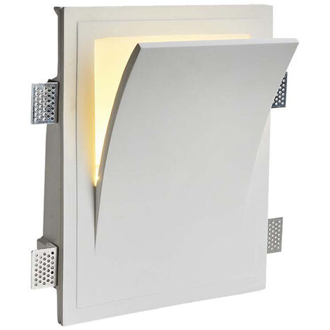 V-TAC Portafaretto da Muro Quadrato per Faretti LED E14 Corpo in Gesso