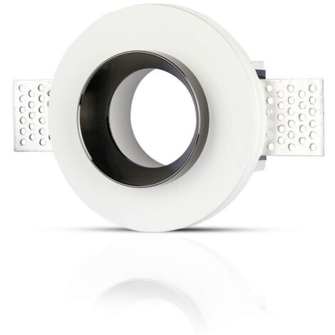 V-TAC Portafaretto LED da Incasso Rotondo GU10 e GU5.3 (MR16)