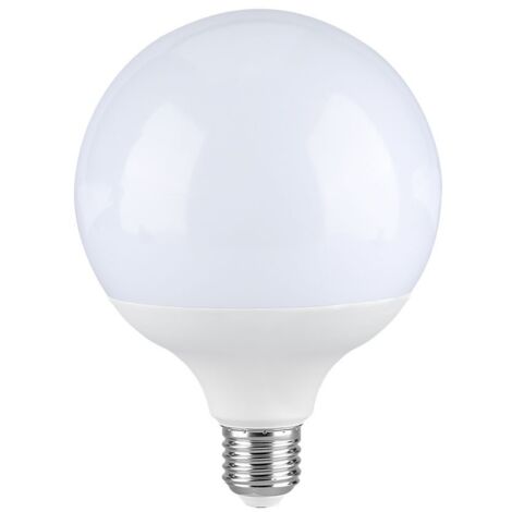 V-TAC PRO Lampadina LED globo G120 E27 18W 110LM/W luce fredda 6500K Chip Samsung - 21125