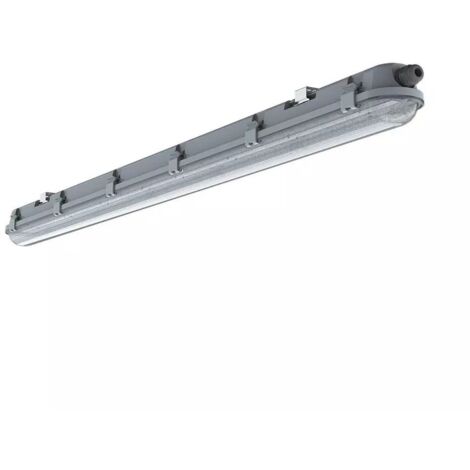 V-TAC PRO VT-120036 Tubo led plafoniera chip samsung smd 36W 120LM/W 120CM bianco freddo 6400K cover trasparente waterproof IP65 - SKU 20204
