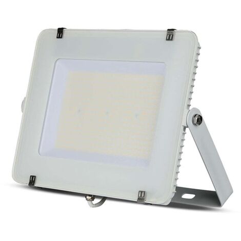 V-TAC PRO VT-206 Projecteur LED 200W slim blanc Chip Samsung smd Haute Lumens blanc froid 6400K - SKU 788