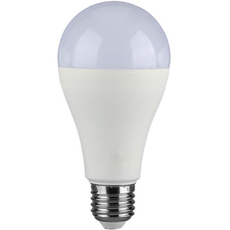 V-TAC PRO VT-21017 Lampadina LED Chip Samsung 17W E27 A65 luce bianco caldo 3000K - 23687