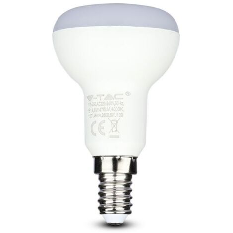 V-TAC PRO VT-250 Ampoule réflecteur 6W Chip LED Samsung R50 E14 blanc neutre 4000K - SKU 139